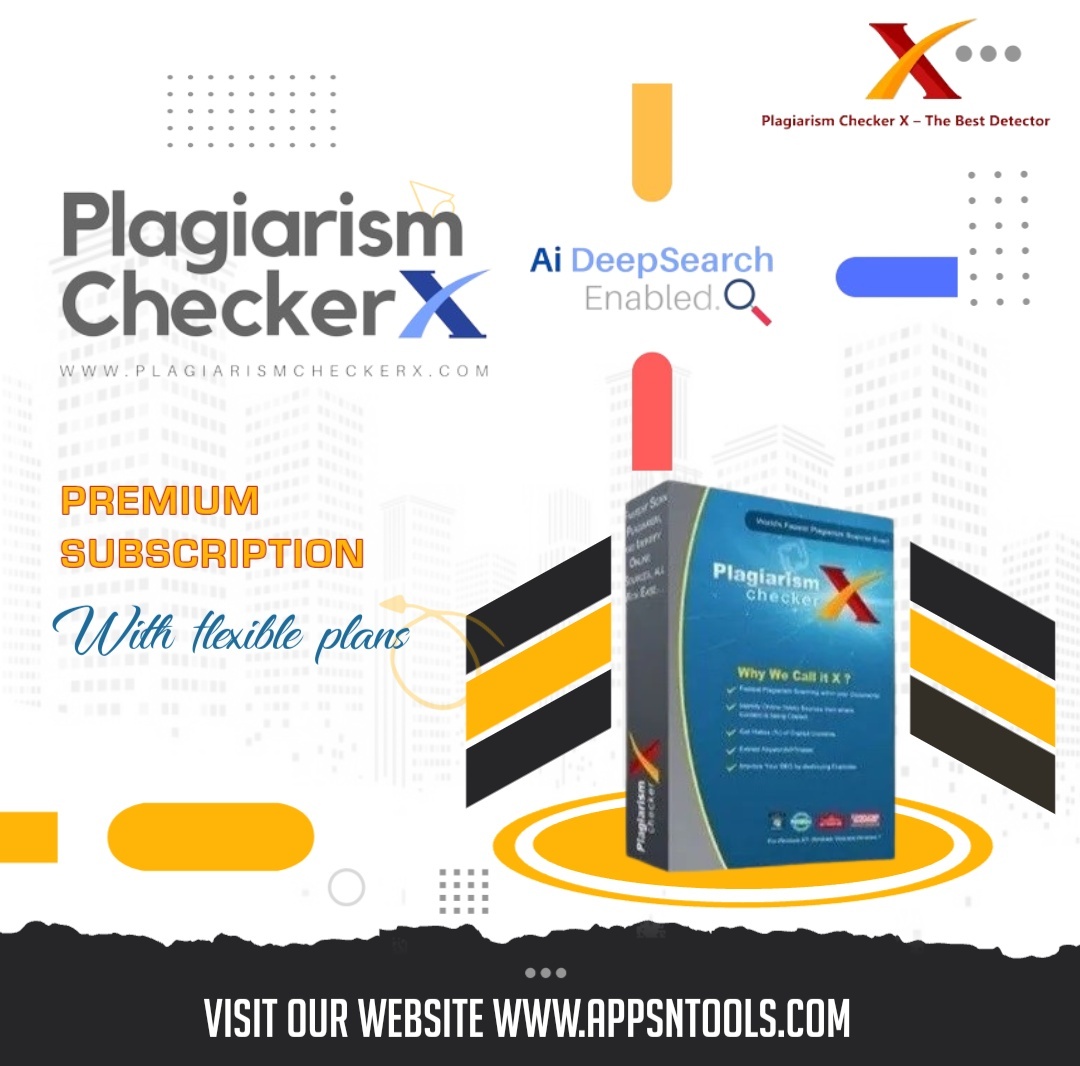 Plagiarism Checker X Premium Accounts